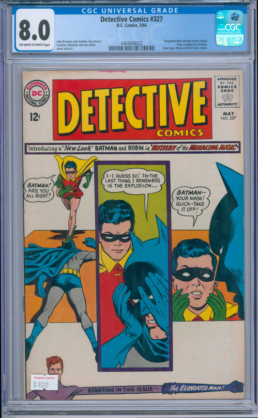 Detective Comics #327 (1964) CGC 8.0