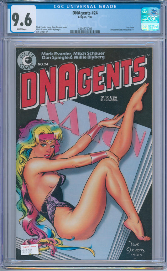 DNAgents #24 (1985) CGC 9.6