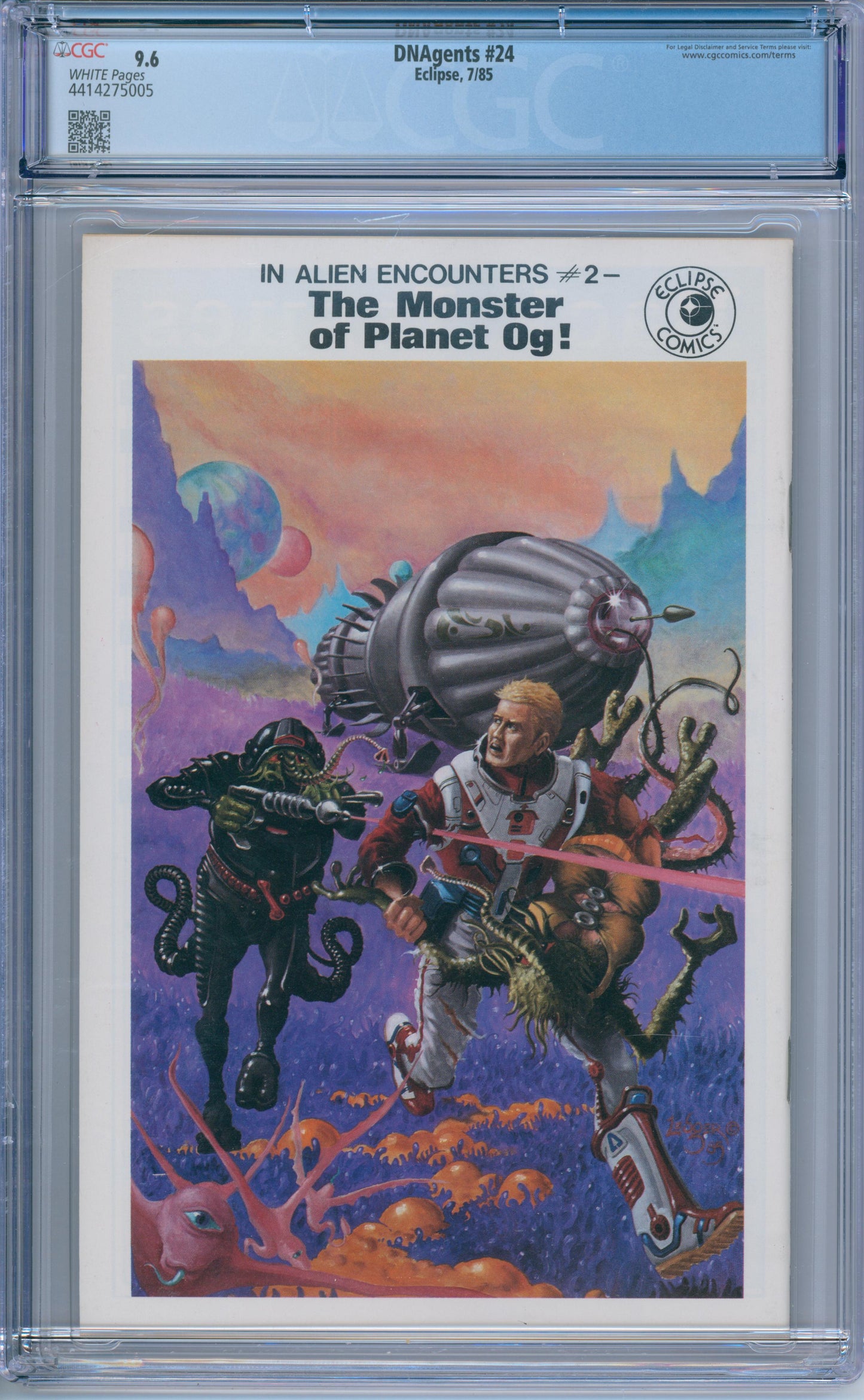 DNAgents #24 (1985) CGC 9.6