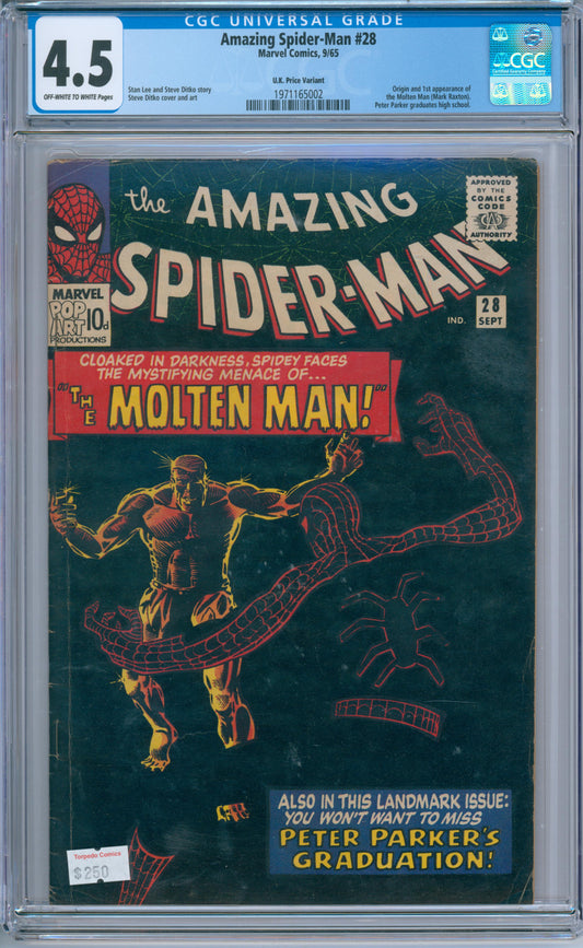 Amazing Spider-Man #28 (1965) CGC 4.5