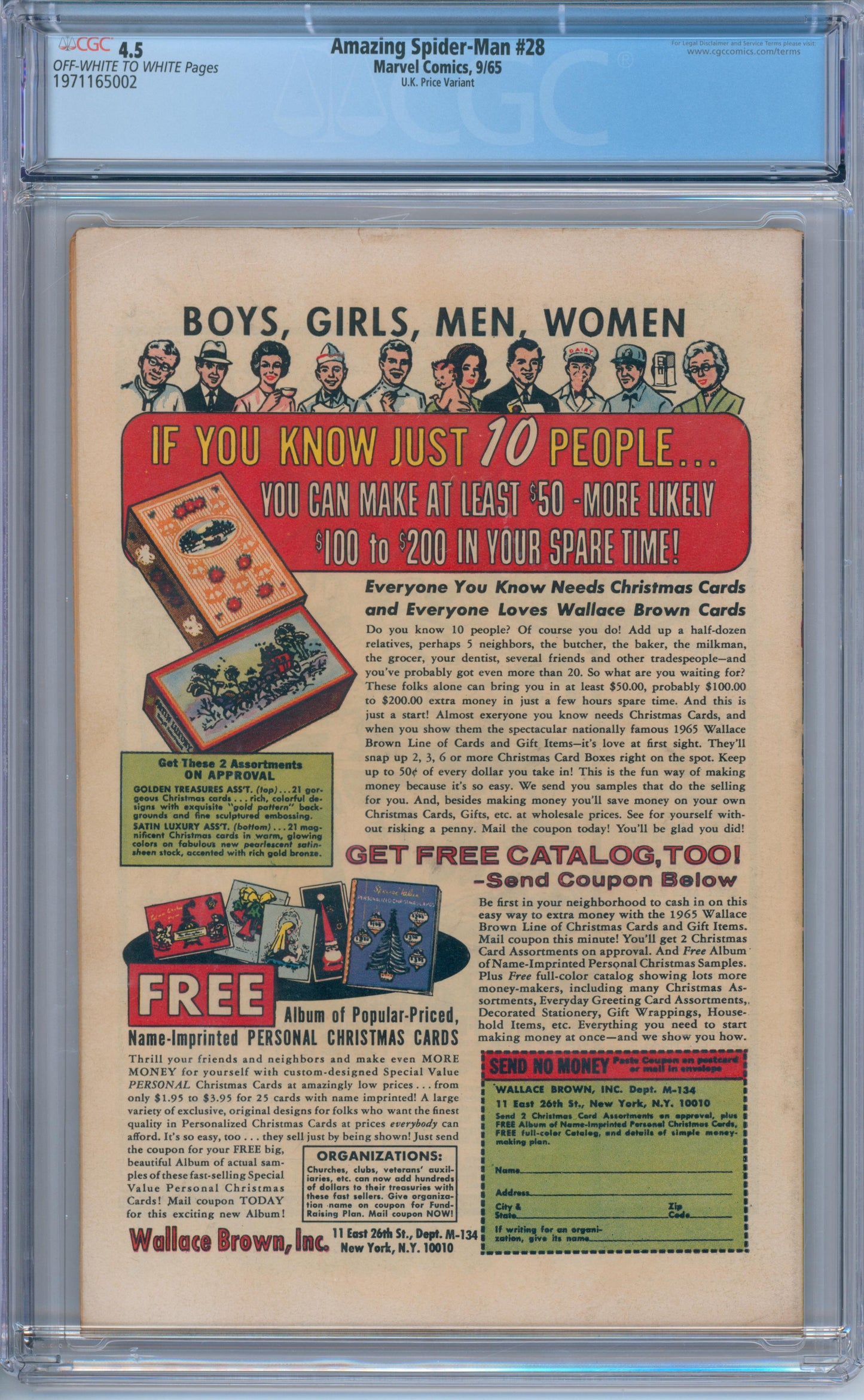 Amazing Spider-Man #28 (1965) CGC 4.5