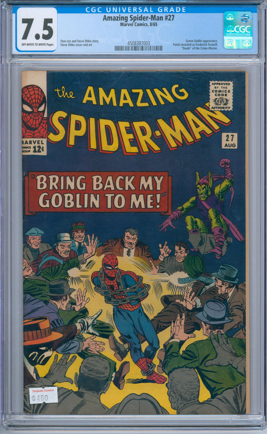 Amazing Spider-Man #27 (1965) CGC 7.5