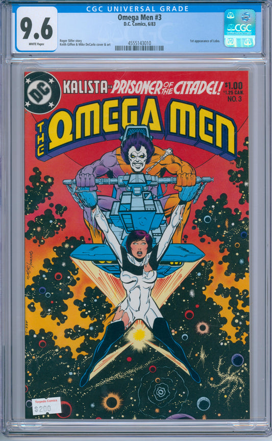 Omega Men #3 (1983) CGC 9.6
