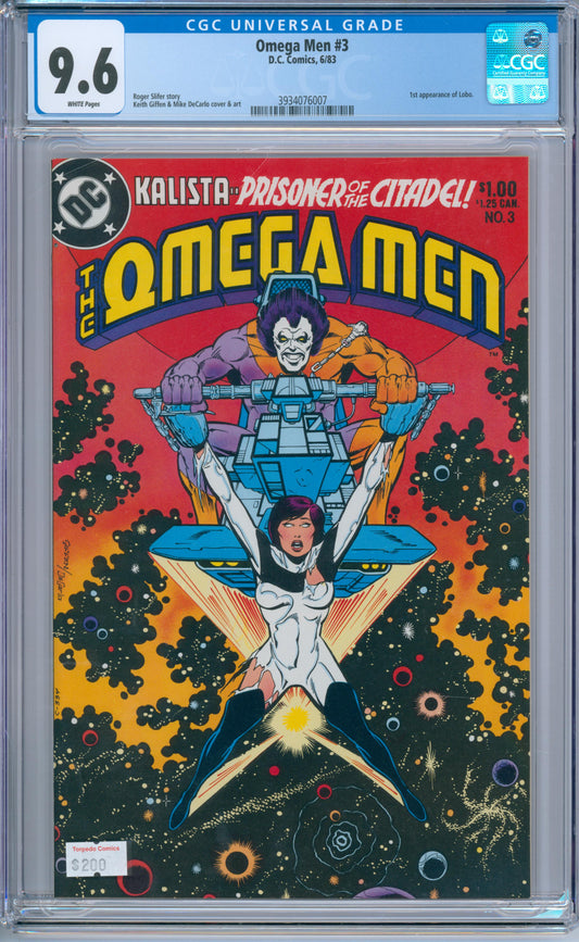 Omega Men #3 (1983) CGC 9.6