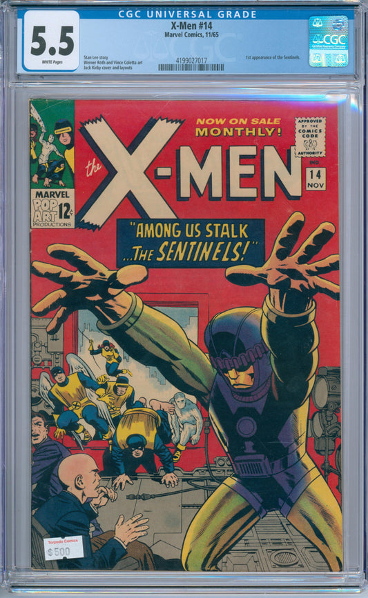 X-Men #14 (1965) CGC 5.5