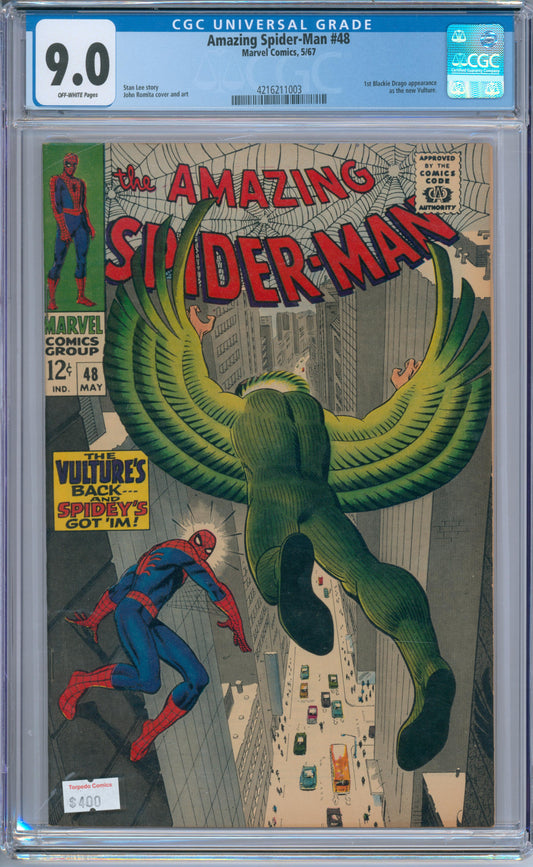 Amazing Spider-Man #48 (1967) CGC 9.0