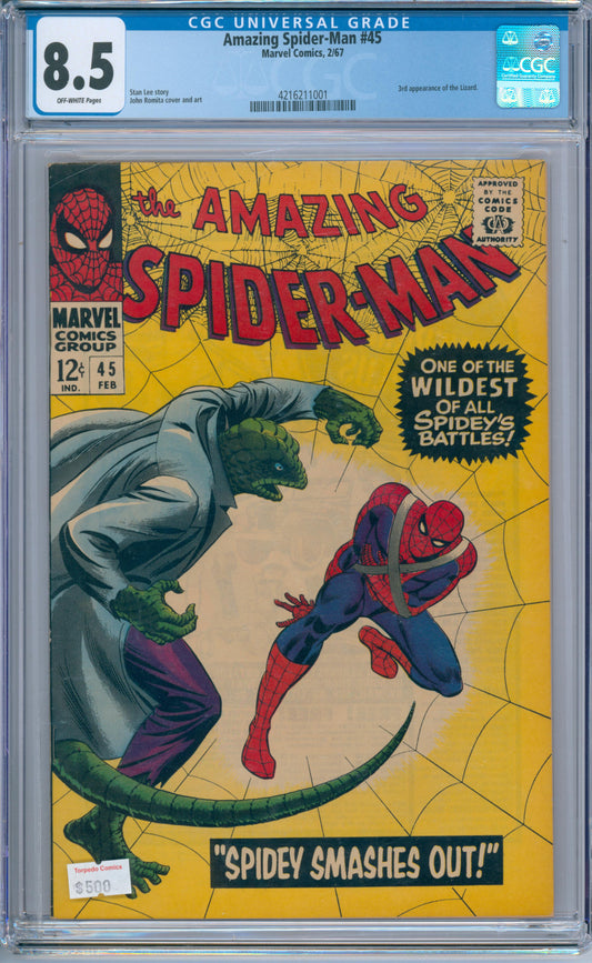 Amazing Spider-Man #45 (1967) CGC 8.5
