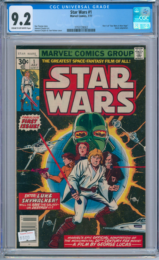 Star Wars #1 (1977) CGC 9.2