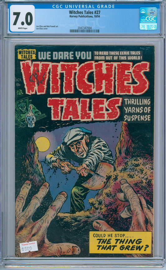 Witches Tales #27 (1954) CGC 7.0