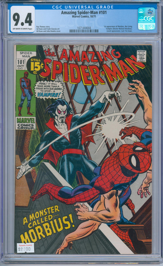 Amazing Spider-Man #101 (1971) CGC 9.4
