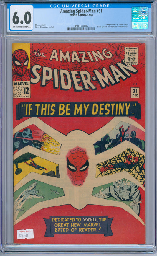 Amazing Spider-Man #31 (1965) CGC 6.0