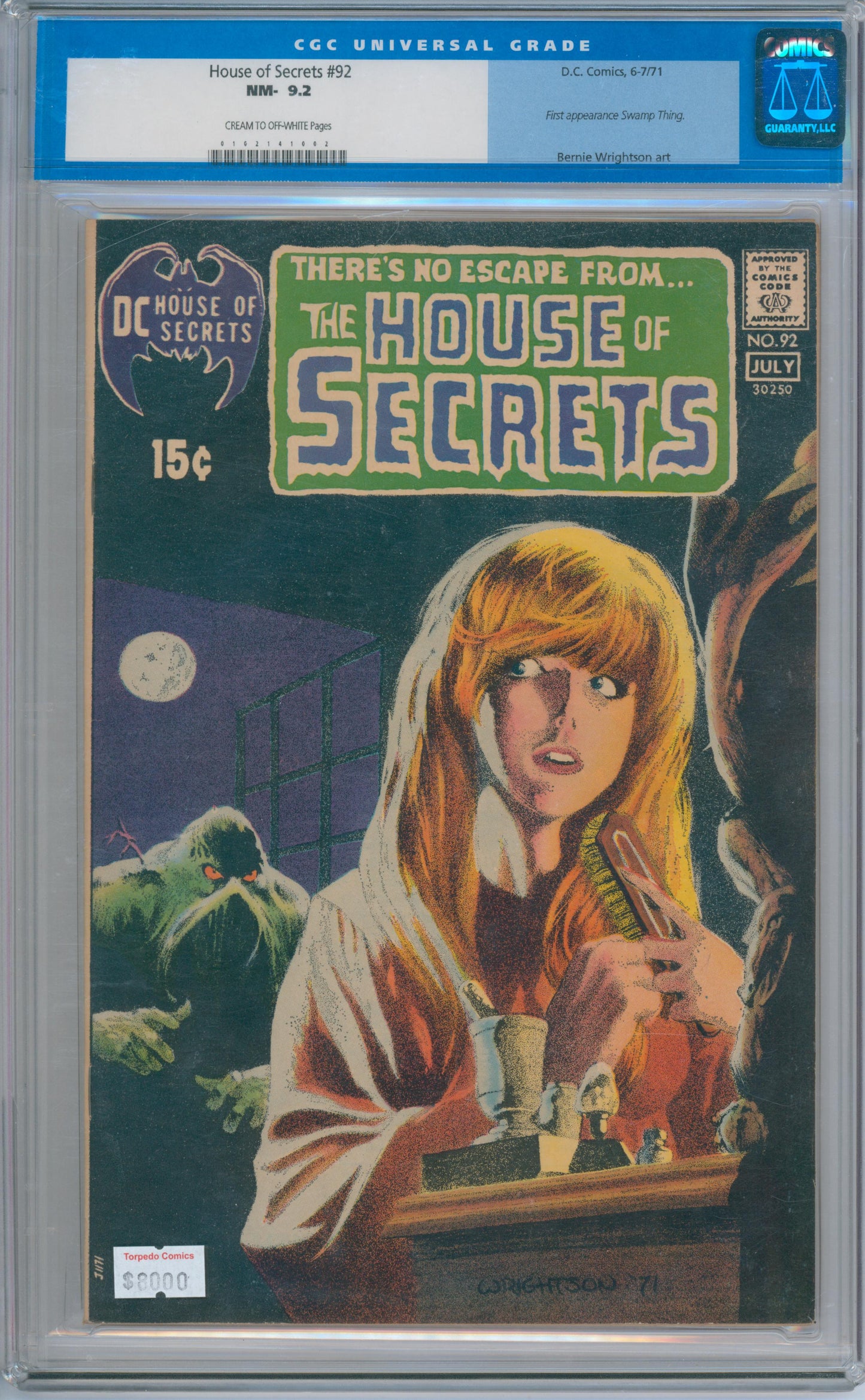 House of Secrets #92 (1971) CGC 9.2