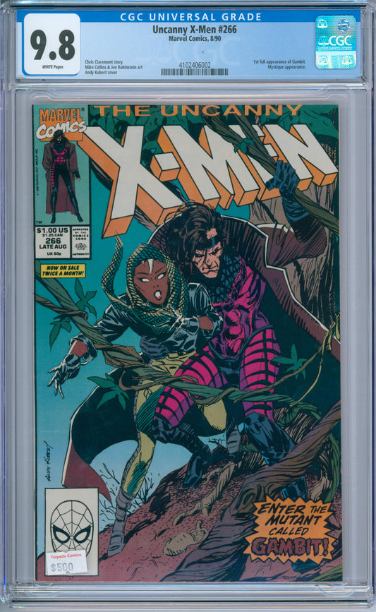 Uncanny X-Men #266 (1990) CGC 9.8