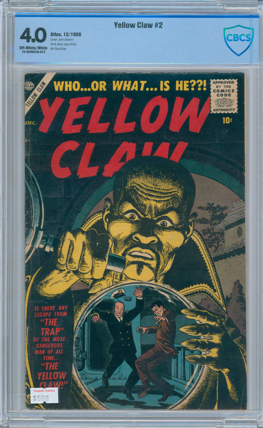 Yellow Claw #2 (1956) CBCS 4.0