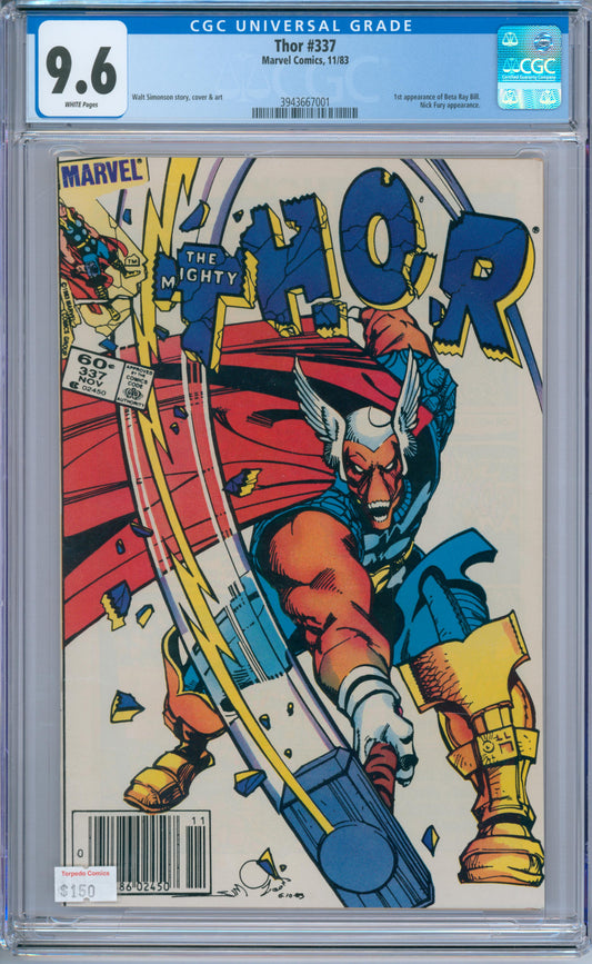Thor #337 (1983) CGC 9.6