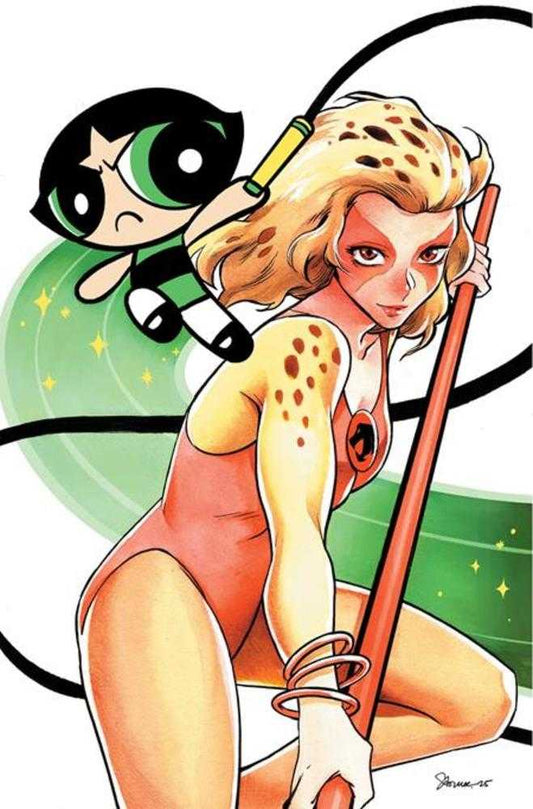 Thundercats Powerpuff Girls #3 Cover H 1 in 10 Saowee Full Art Variant