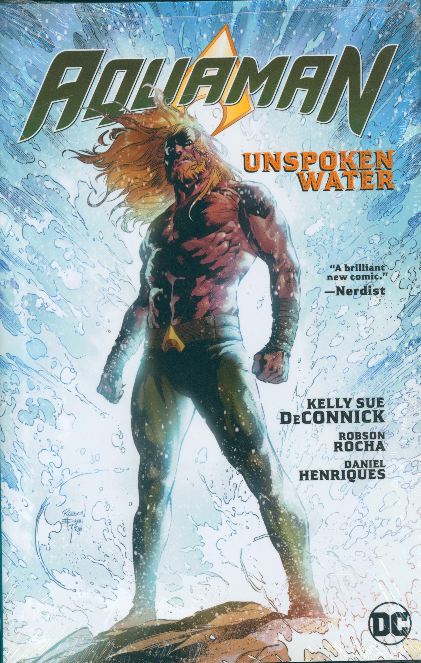 DC Aquaman: Unspoken Water Hardcover *SEALED*