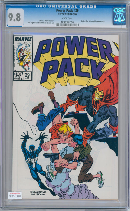 Power Pack #29 (1987) 9.8 CGC