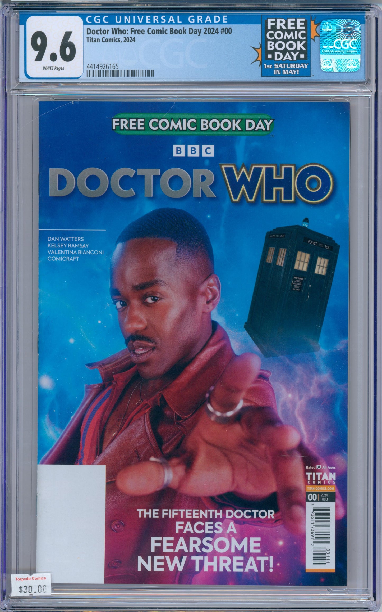 Doctor Who: Free Comic Book Day 2024 #00 9.6 CGC