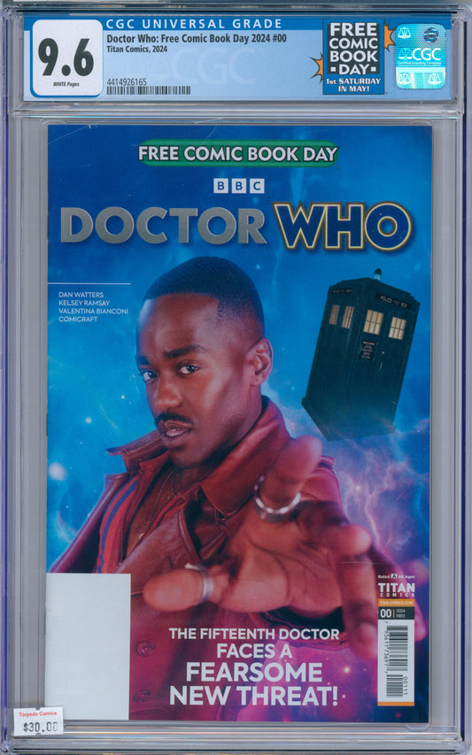 Doctor Who: Free Comic Book Day 2024 #00 9.6 CGC