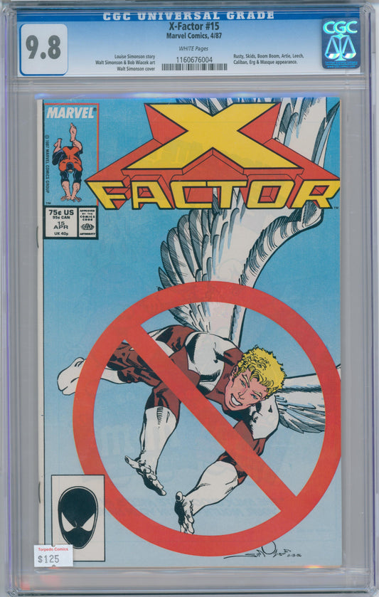 X-Factor #15 (1987) 9.8 CGC