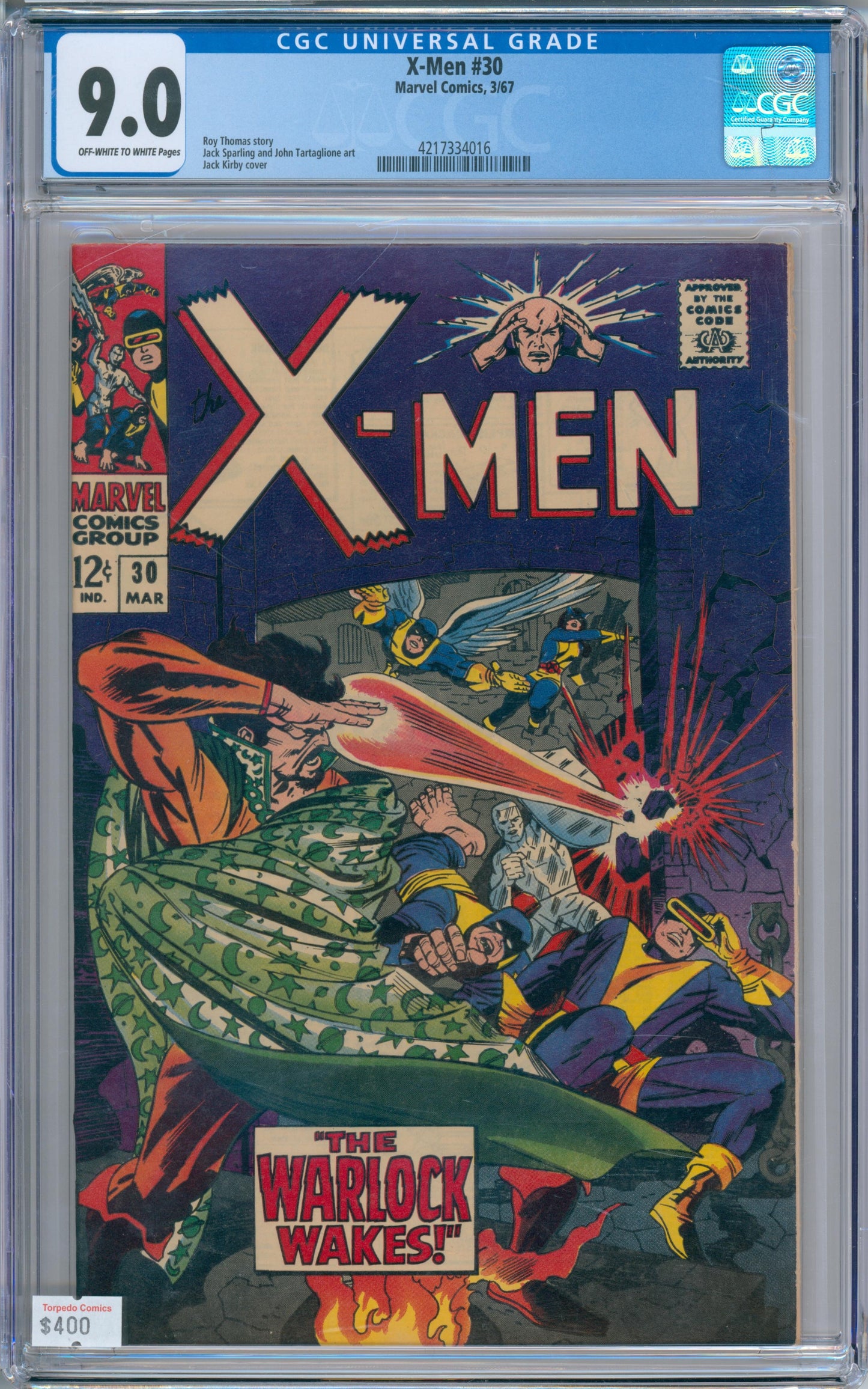 X-Men #30 (1967) 9.0 CGC