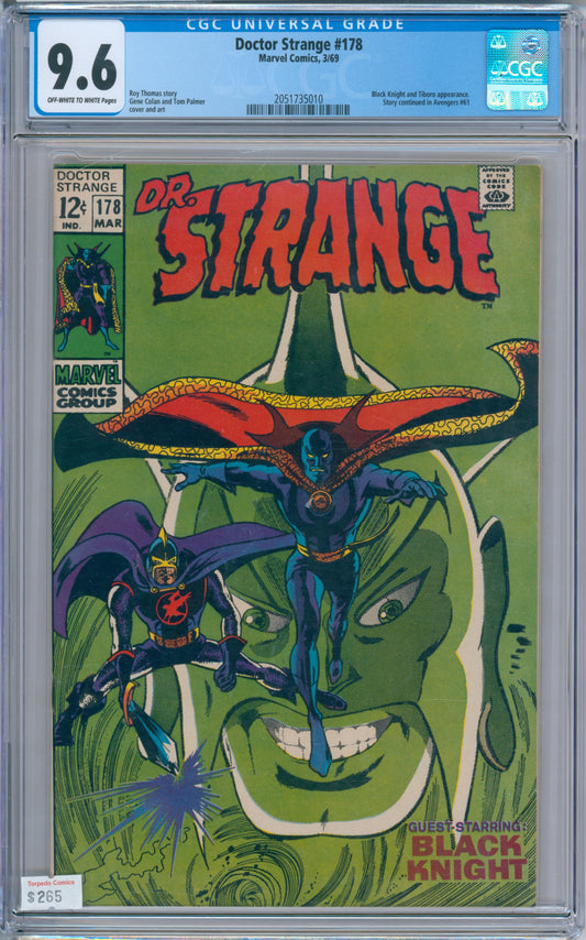 Doctor Strange #178 (1969) 9.6 CGC