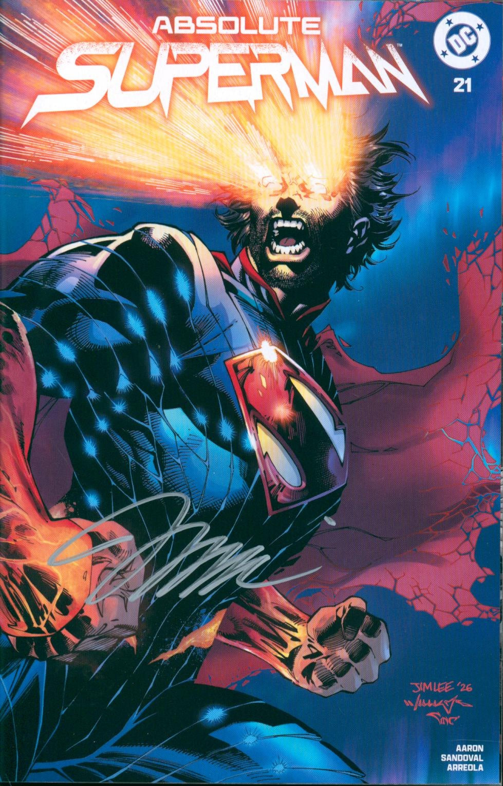 Absolute Superman #21 SDCC 2026 Jim Lee Trade Dress *SIGNED*