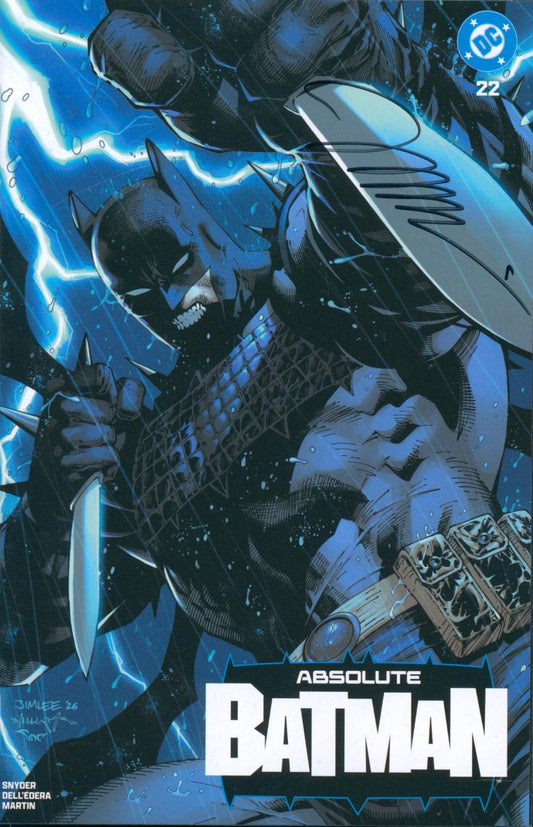 Absolute Batman #22 SDCC 2026 Jim Lee Trade Dress *SIGNED*