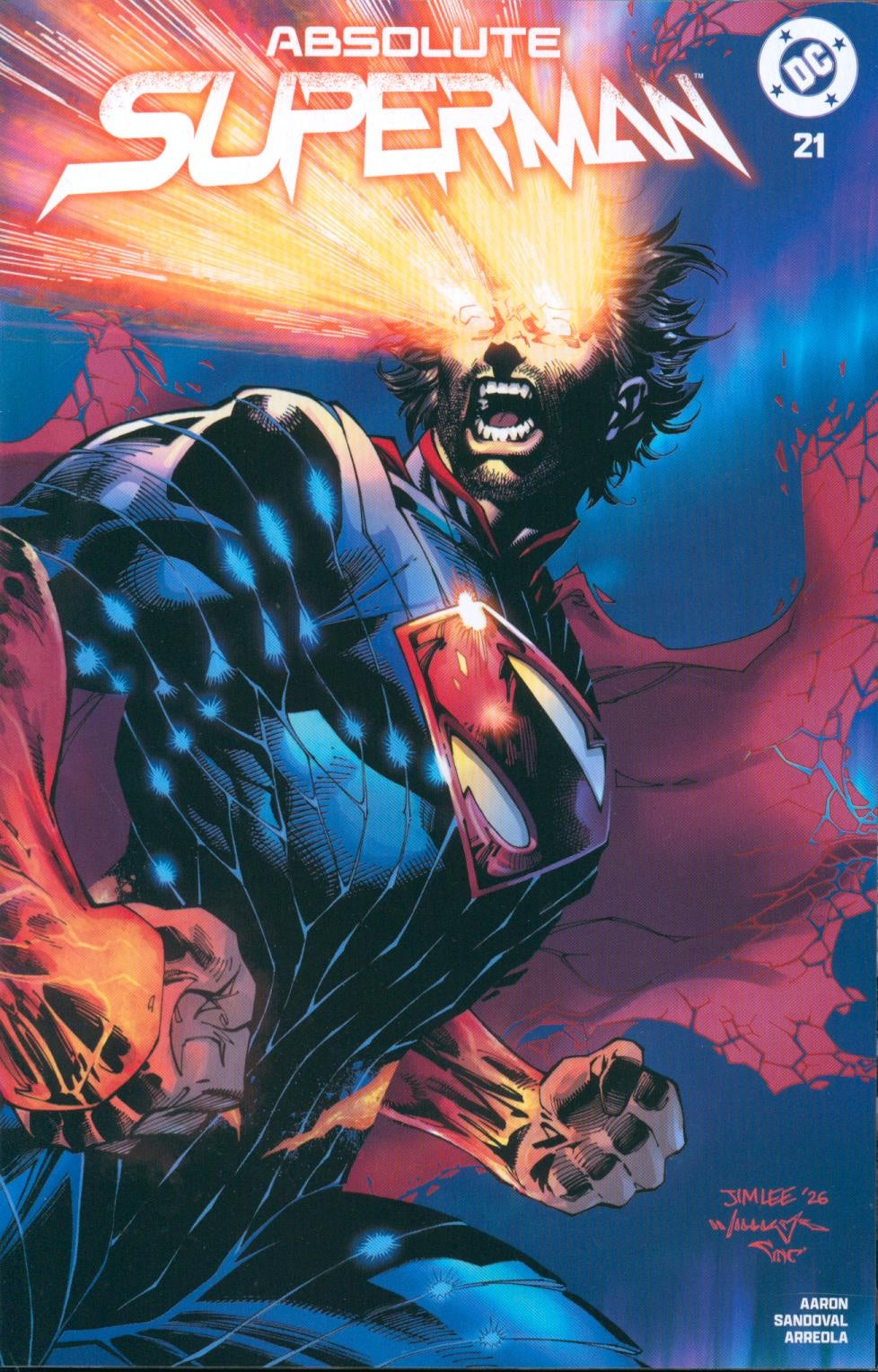 Absolute Superman #21 SDCC 2026 Jim Lee Trade Dress