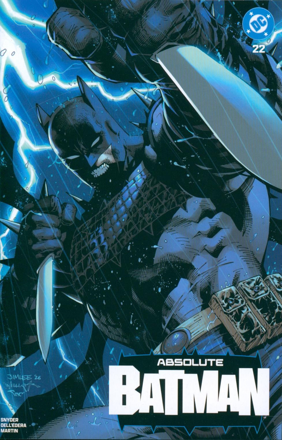 Absolute Batman #22 SDCC 2026 Jim Lee Trade Dress