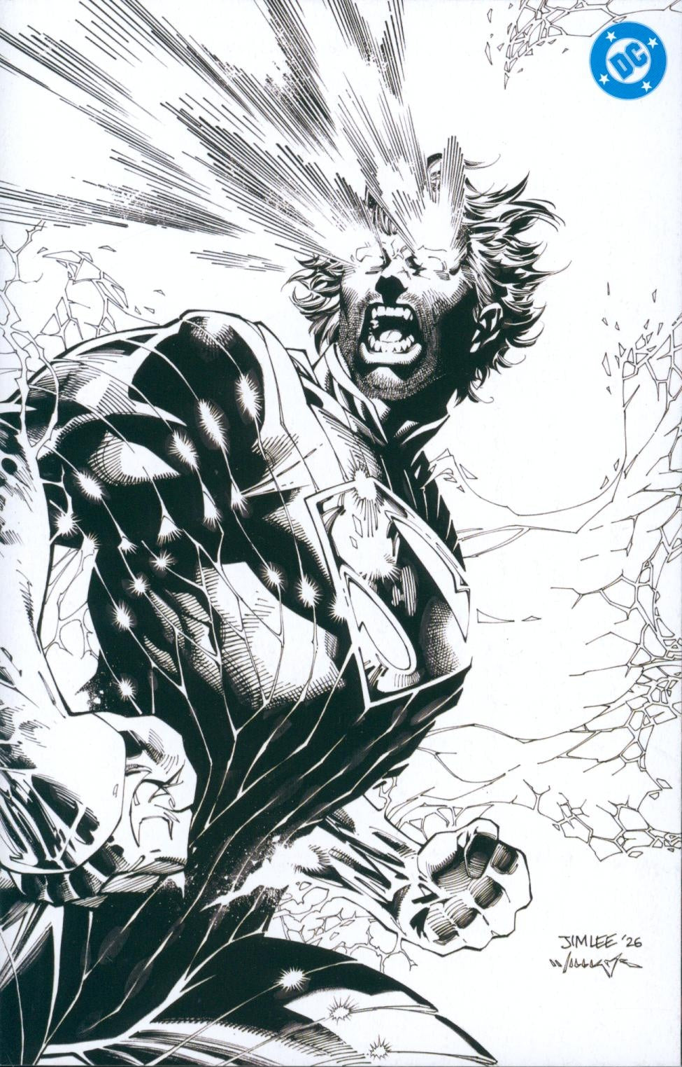 Absolute Superman #21 SDCC 2026 Jim Lee B&W Virgin
