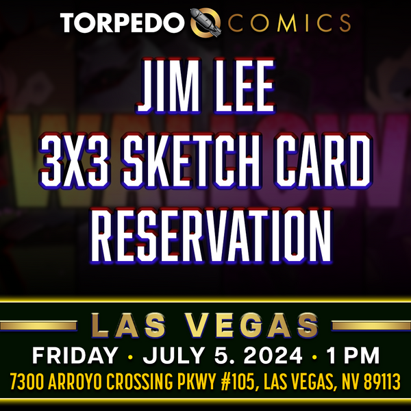 Jim Lee 3 x3 Sketch Card: Reservation