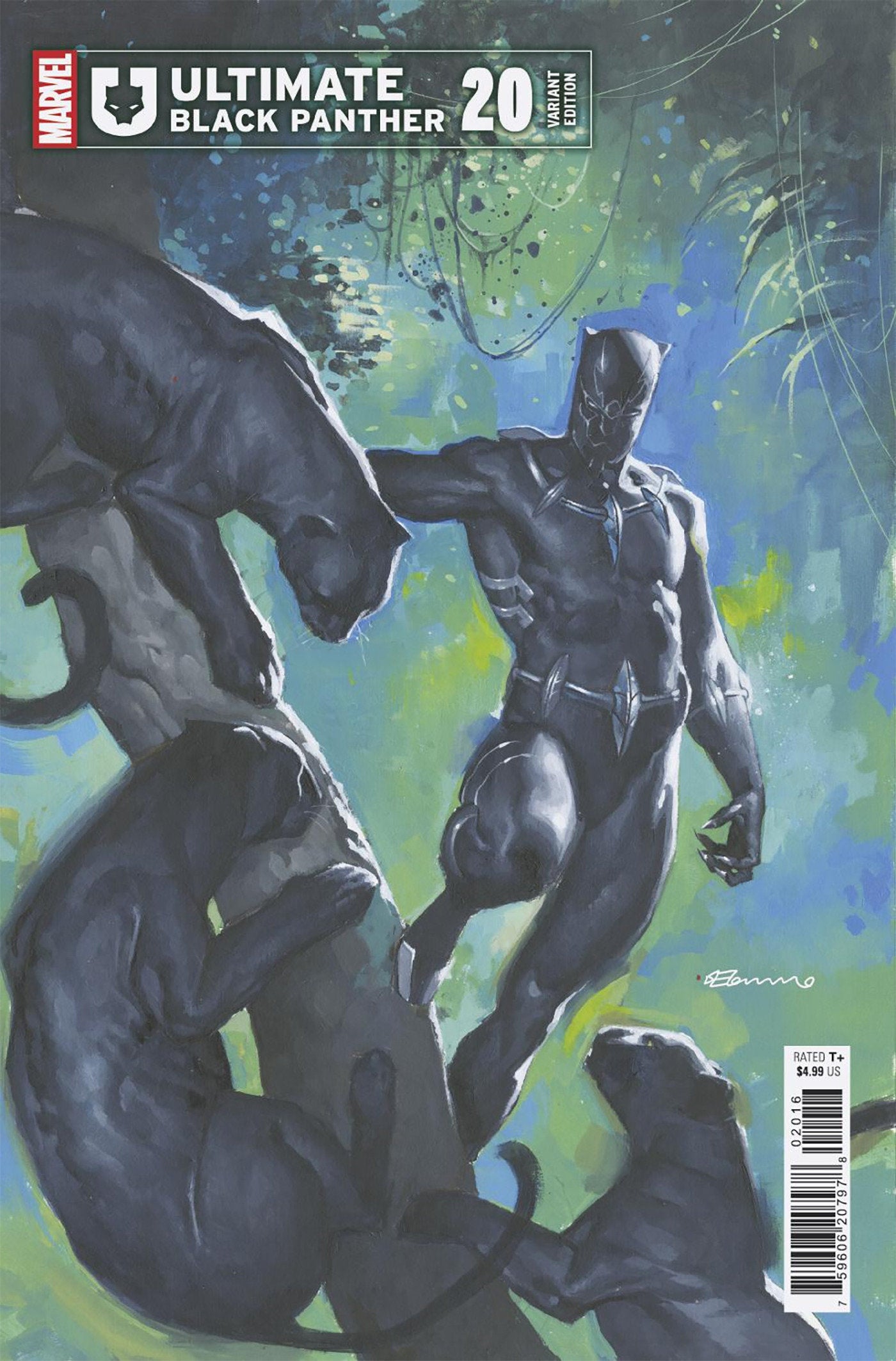 Ultimate Black Panther #20 Fabrizio De Tommaso Variant