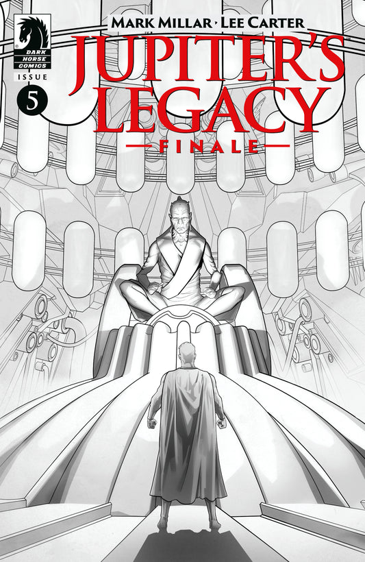 Jupiter'S Legacy: Finale #5 (Cover B) (Black & White) (Lee Carter)