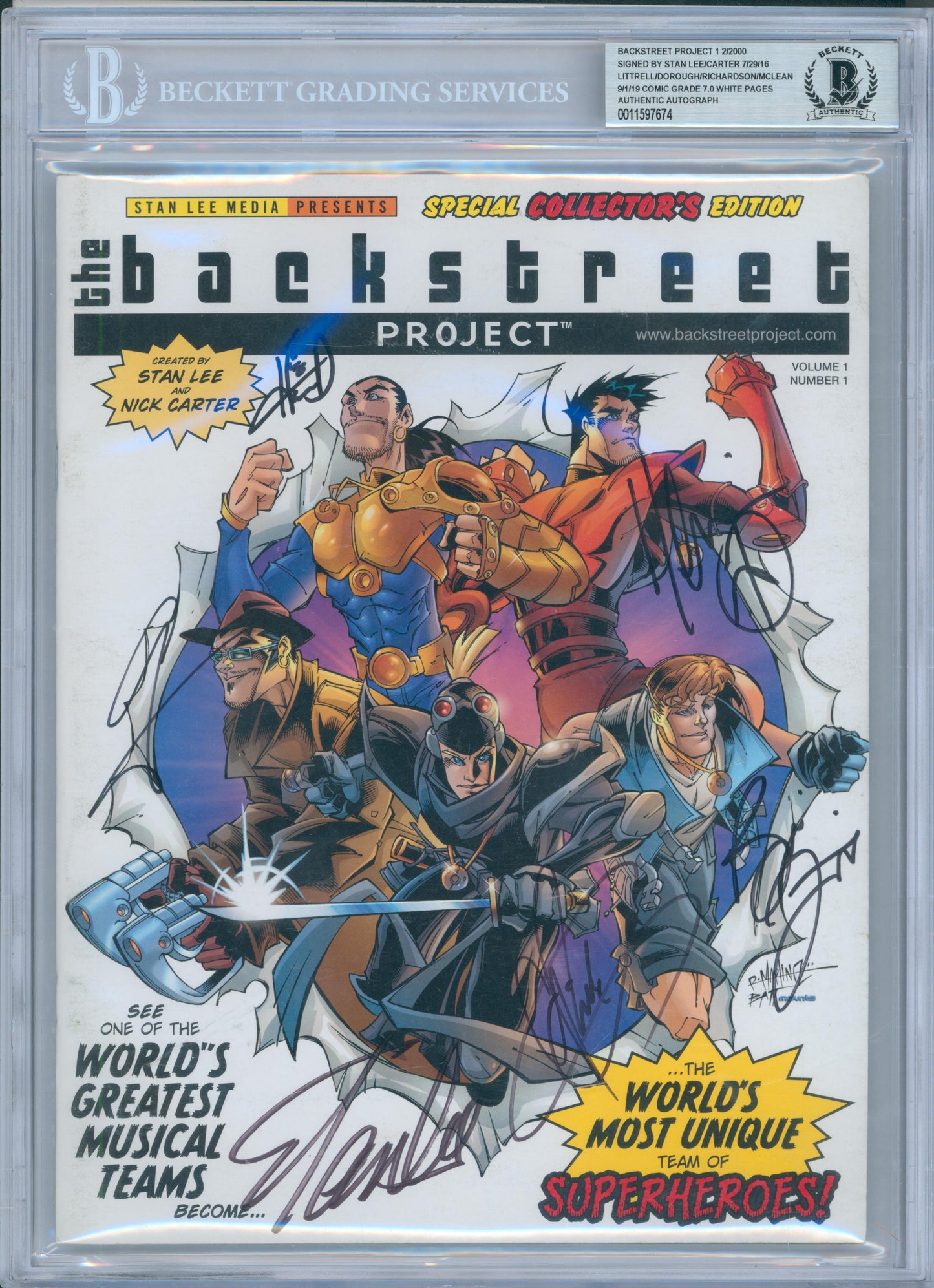 The Backstreet Project - Charity Auction