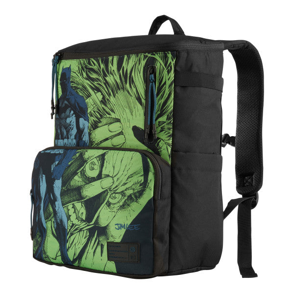 HEX Jim Lee Comic Backpack V2-Batman V Joker *NEW* with Jim Lee Print