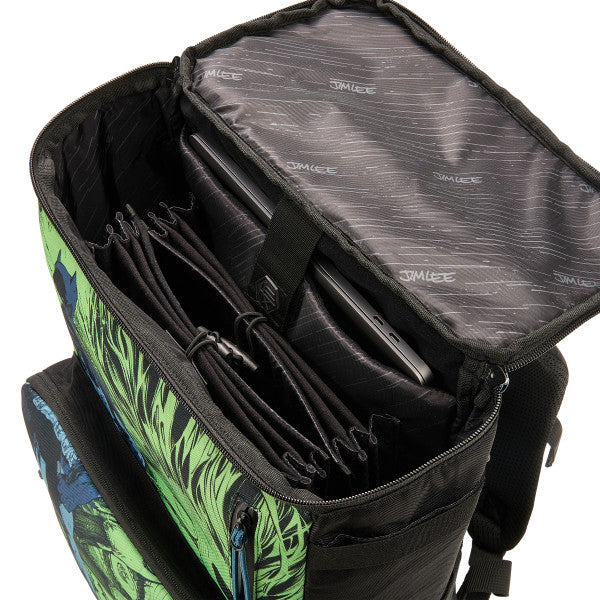 HEX Jim Lee Comic Backpack V2-Batman V Joker *NEW* with Jim Lee Print