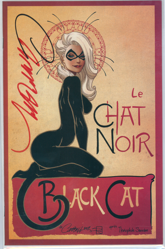 Black Cat #1 "Chat Noir" JSC Artist Exclusive Signed