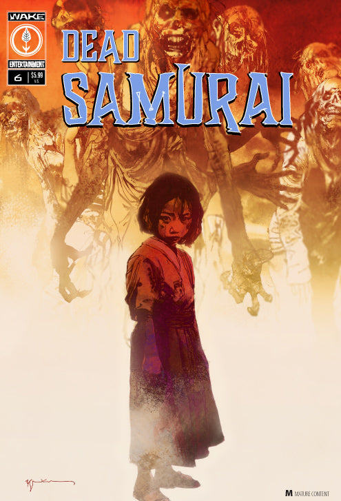 Dead Samurai #6 Cover A Bill Sienkiewicz Cover