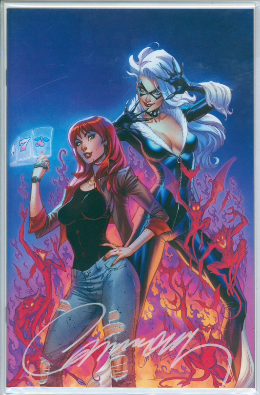 Mary Jane & Black Cat #1 "Dark Web" JSC Artist Exclusive Signed