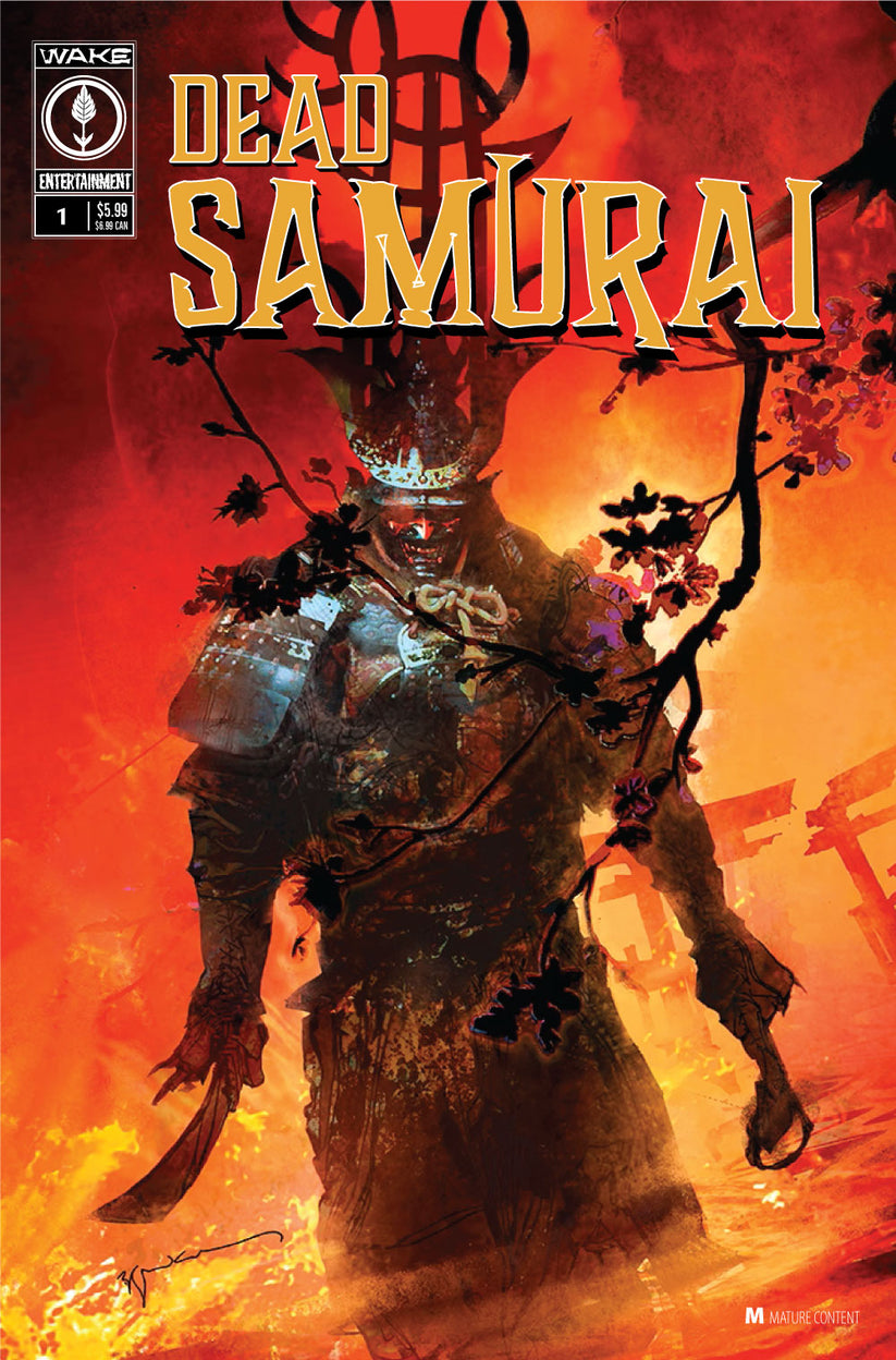 Dead Samurai #1 (Written by John Dolmayan) Cover A (Bill Sienkiewicz ...