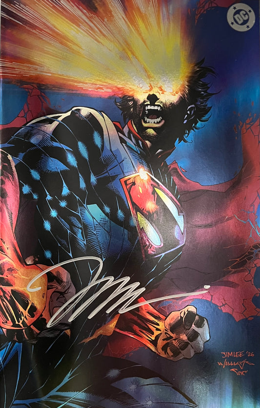 Absolute Superman #21 SDCC 2026 Jim Lee Foil Virgin *SIGNED*