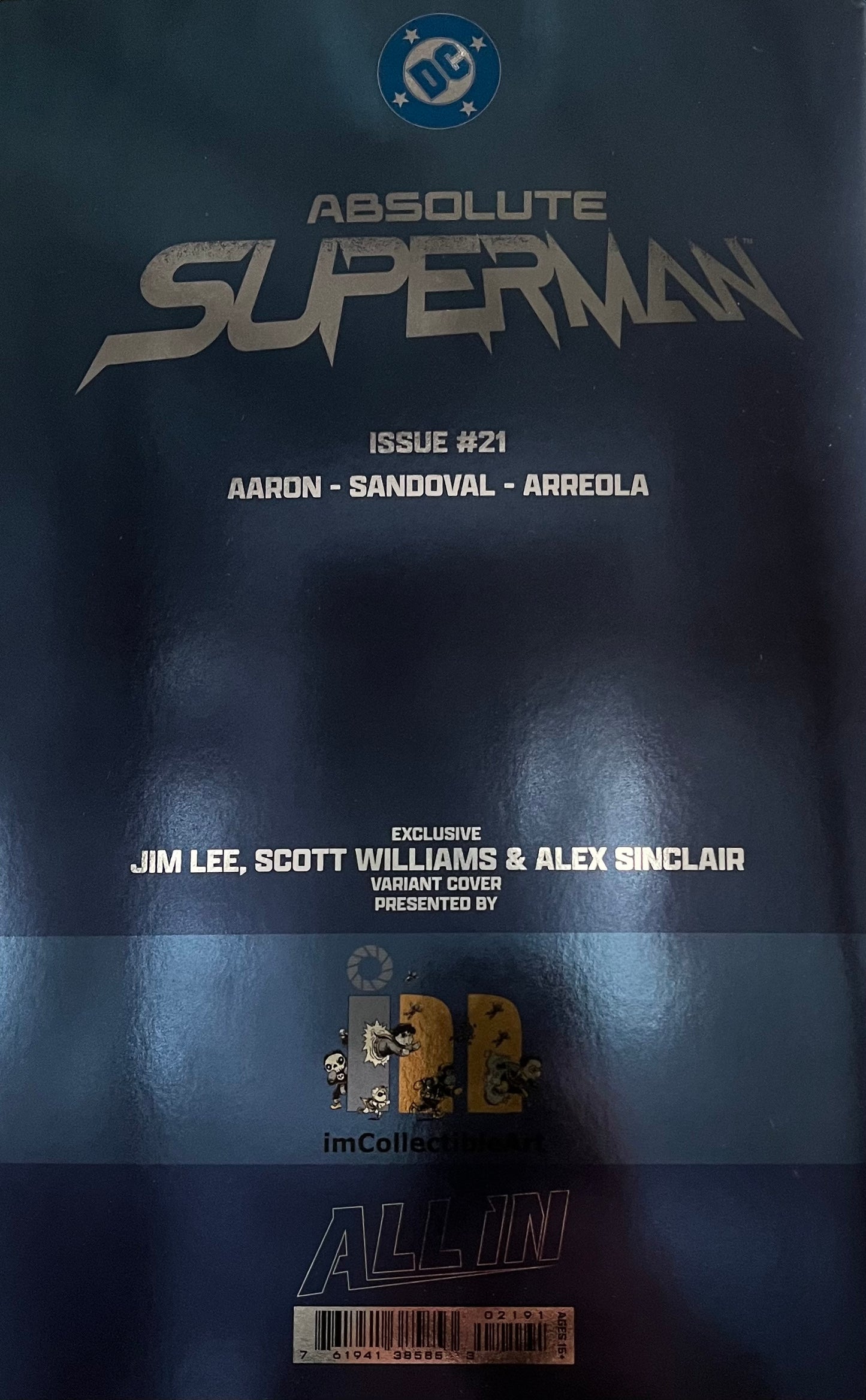 Absolute Superman #21 SDCC 2026 Jim Lee Foil Virgin *SIGNED*