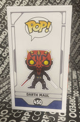 Star Wars Darth Maul 450 Funko Pop! Signed by Ray Park