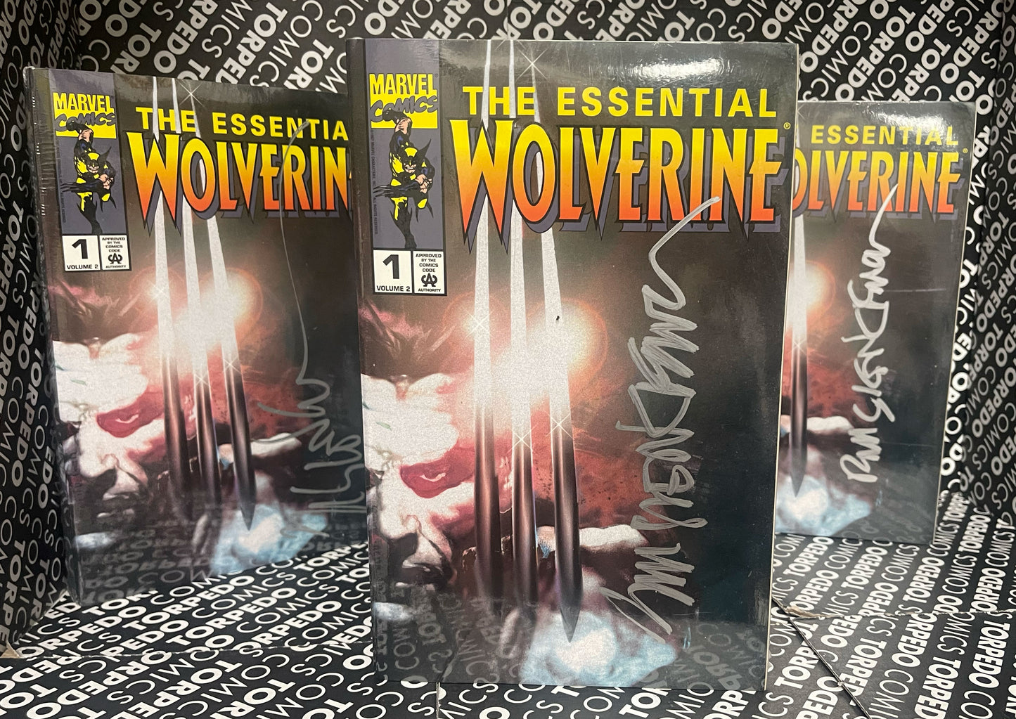 Marvel The Essential Wolverine #2 Signed Bill Sienkiewicz *Sealed* QVC Exclusive