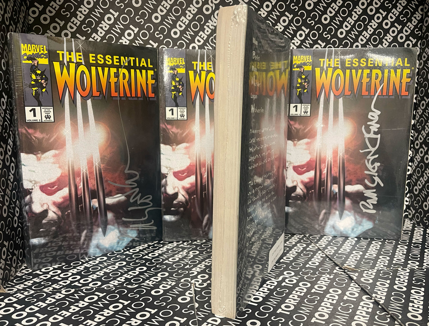 Marvel The Essential Wolverine #2 Signed Bill Sienkiewicz *Sealed* QVC Exclusive