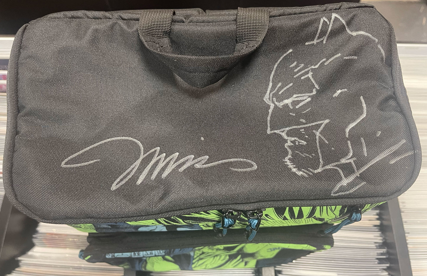 Jim Lee Sketched HEX Jim Lee Comic Backpack V2-Batman V Joker with Print #2