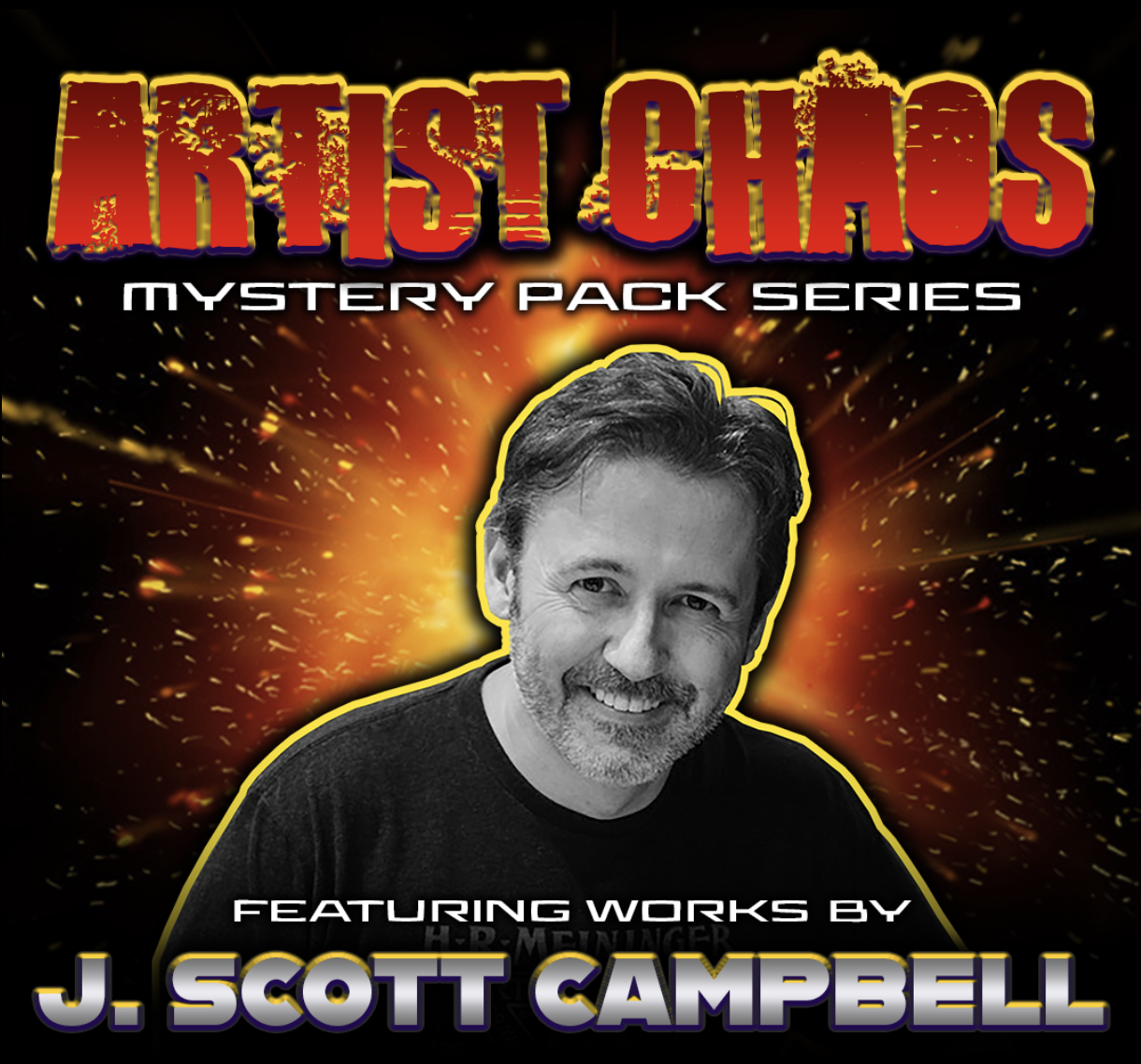 Artist Chaos Mystery Pack featuring the work of J. Scott Campbell