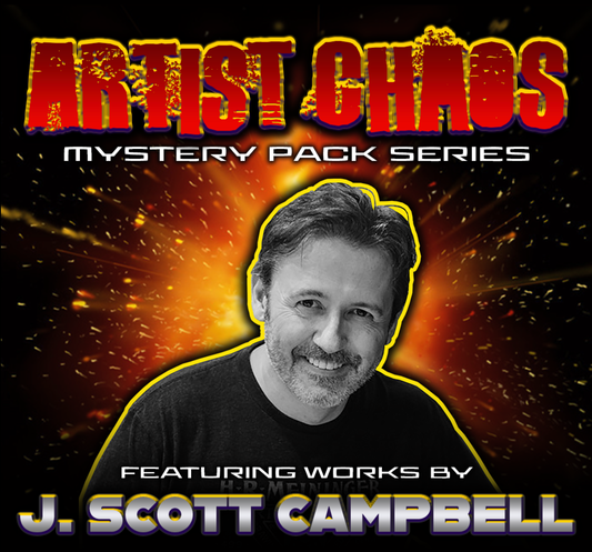 Artist Chaos Mystery Pack featuring the work of J. Scott Campbell